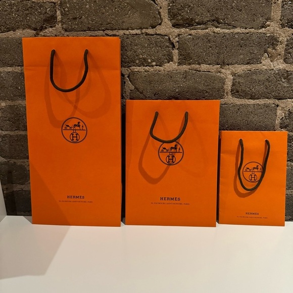 Hermes Other - 🎉BUNDLES! 🍊HERMES Authentic Classic Shopping Bags | Excellent Condition✨​​